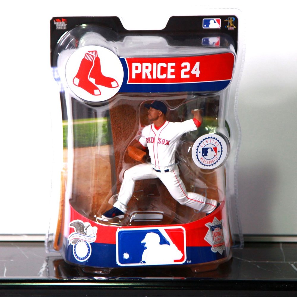 David Price 6" Baseball Figurine by Imports Dragon Sealed - Boston Red Sox